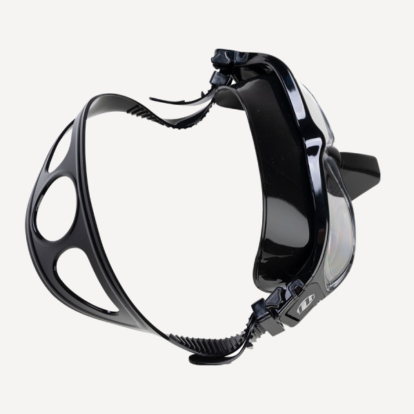 Маска Scorpena Apnea F1.1 (черный силикон; черный)
